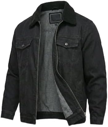 Huckberry Flint and Tinder Flannel-Lined Denim Trucker Jacket